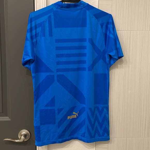 EUC PUMA ITALIA (Italy) 2022 Pre-Match Jersey, Size SM - Picture 5 of 7